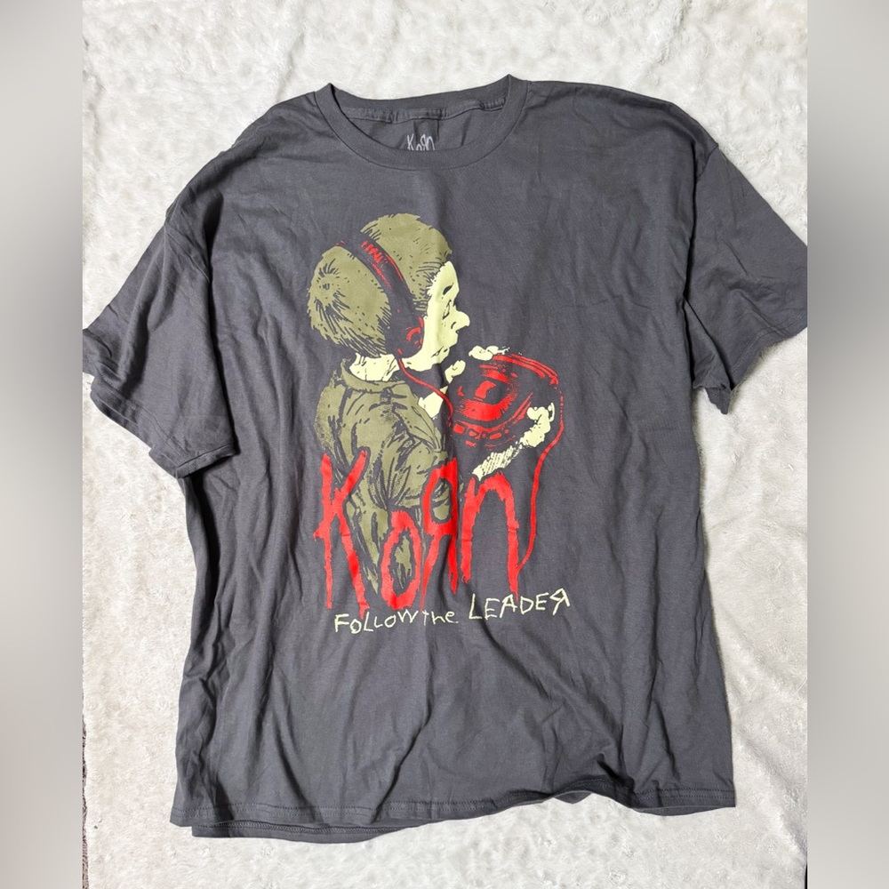 NWOT- KORN Follow The Leader Unisex Graphic T-Shirt